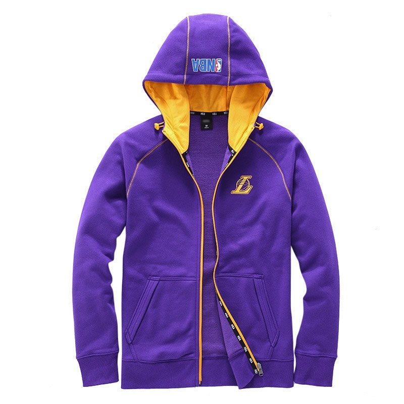 紫色時尚印花衛衣