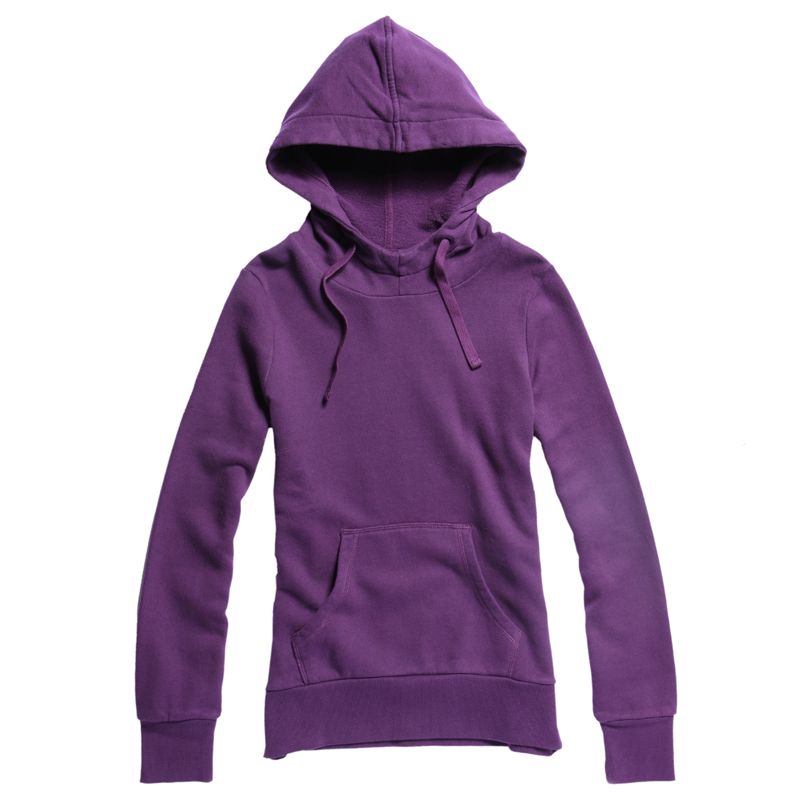 紫色連帽套頭衛(wèi)衣