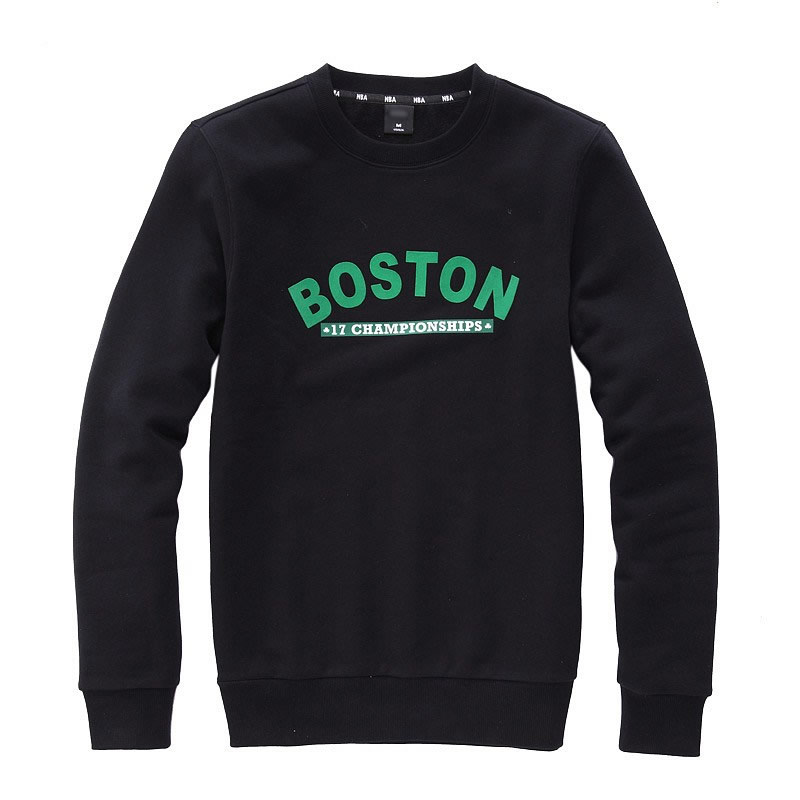 休閑款黑色衛衣