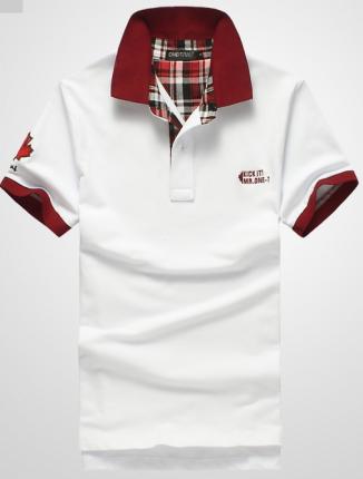 翻領短袖t恤衫款式圖