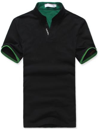 高級(jí)V領(lǐng)時(shí)尚T恤制作