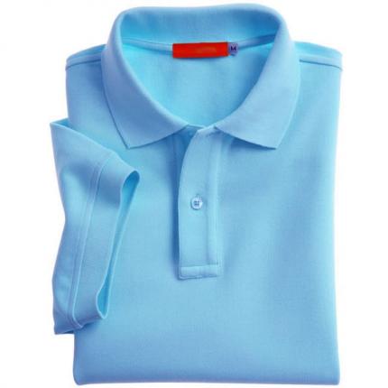 空白商務純棉polo衫