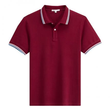 【定制】夏季男士時尚T恤衫純棉短袖款式加工設計