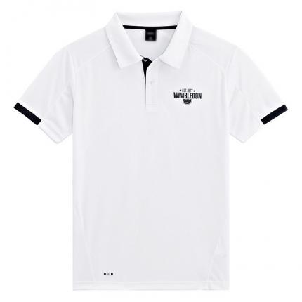 【定制】男士白色運動T恤衫定制  運動快干料