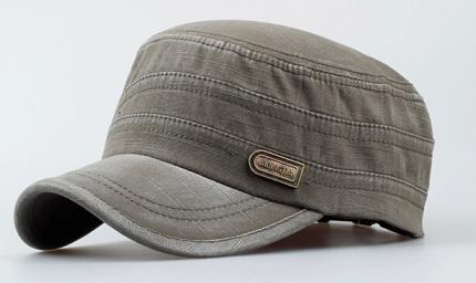 個性金屬標志太陽帽