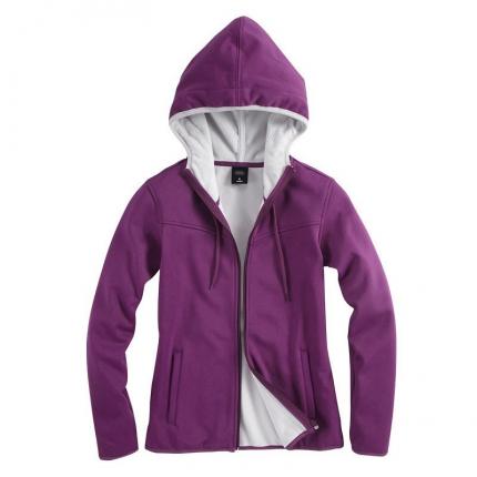 休閑亮色連帽開衫衛衣定制