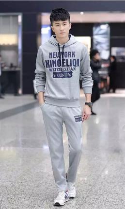 時尚套頭連帽衛衣，個性印花款