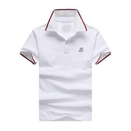 高級白色時尚T恤衫