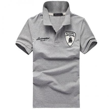 花灰色時尚POLO衫定做